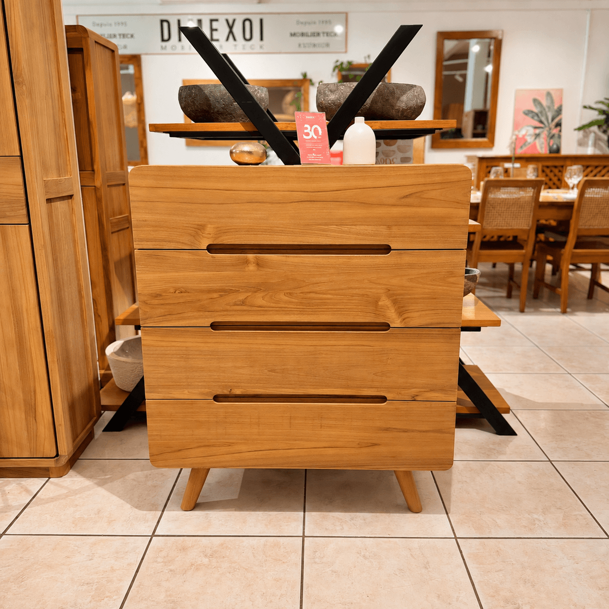 Commode Sherry 4T softclose - 90x50x105 cm
