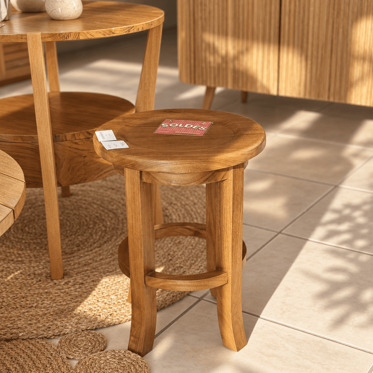 Tabouret Rond THC