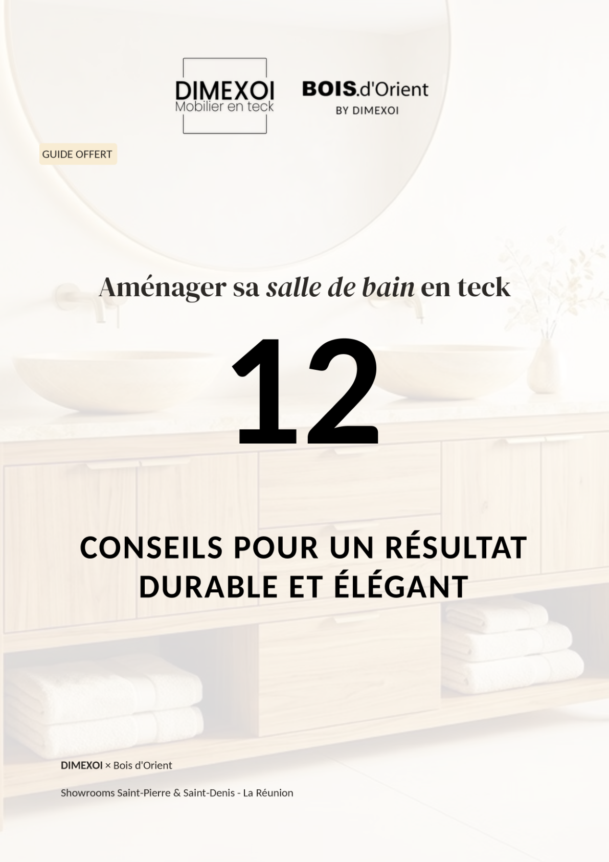 Aménager sa salle de bain en teck : le guide complet